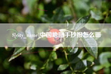 大连中国地图手抄报怎么画