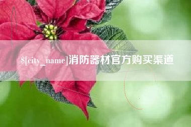 大连消防器材官方购买渠道