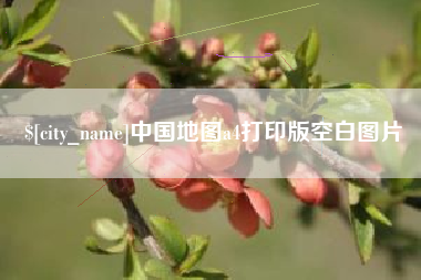 大连中国地图a4打印版空白图片