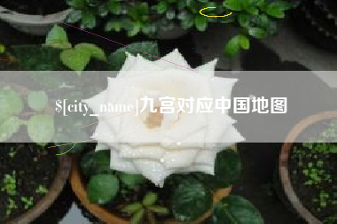 大连九宫对应中国地图