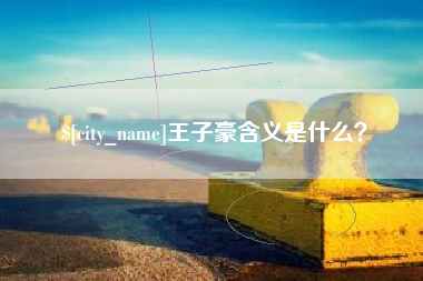 大连王子豪含义是什么？