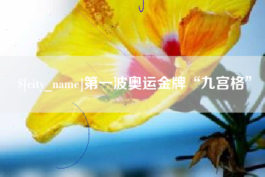 大连第一波奥运金牌“九宫格”