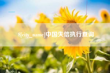 大连中国失信执行查询