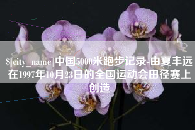 大连中国5000米跑步记录-由夏丰远在1997年10月23日的全国运动会田径赛上创造