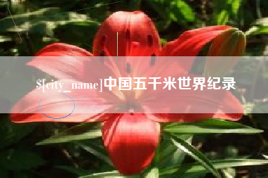 大连中国五千米世界纪录