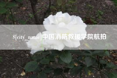 大连中国消防救援学院航拍