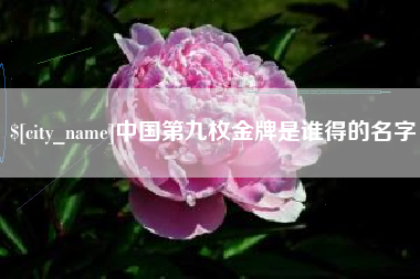 大连中国第九枚金牌是谁得的名字