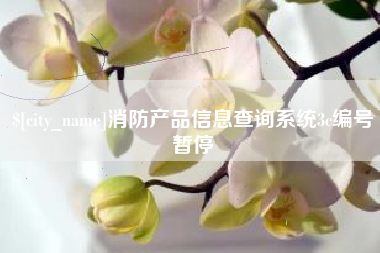 大连消防产品信息查询系统3c编号暂停