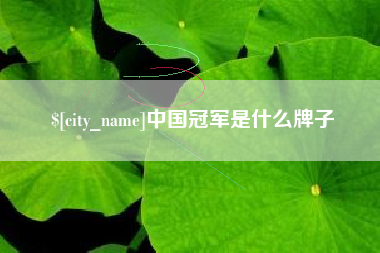 大连中国冠军是什么牌子