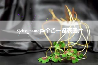 大连36个省一览表图片