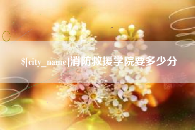 大连消防救援学院要多少分